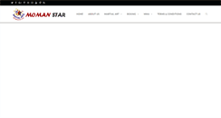 Desktop Screenshot of momanstar.com